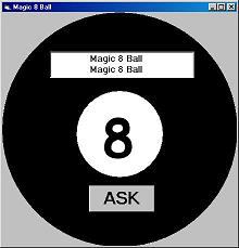 Magic 8 Ball screen