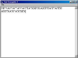 Text Encrypter 2 screen