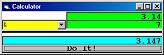 Calculator screen