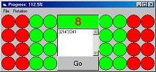 Rotate 3 Solver screen