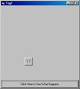 Tag screen