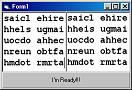 Typing Challenge screen